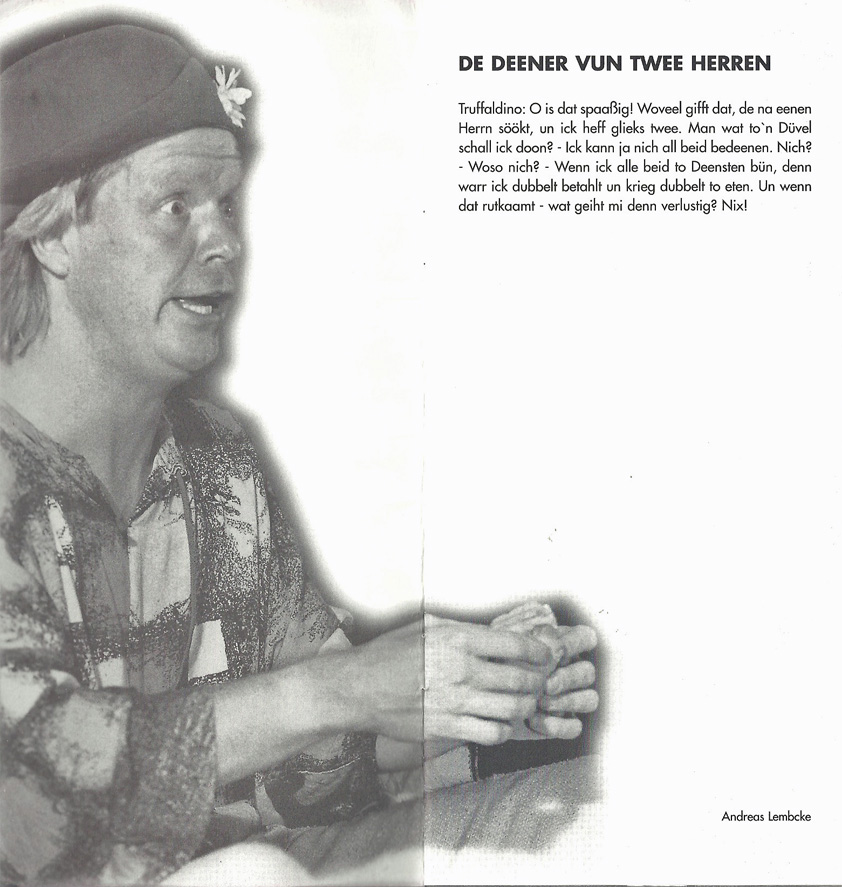 DEENER VUN TWEE HERREN